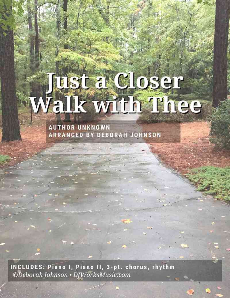 Just a Closer Walk with Thee-Deborah Johnson Cover