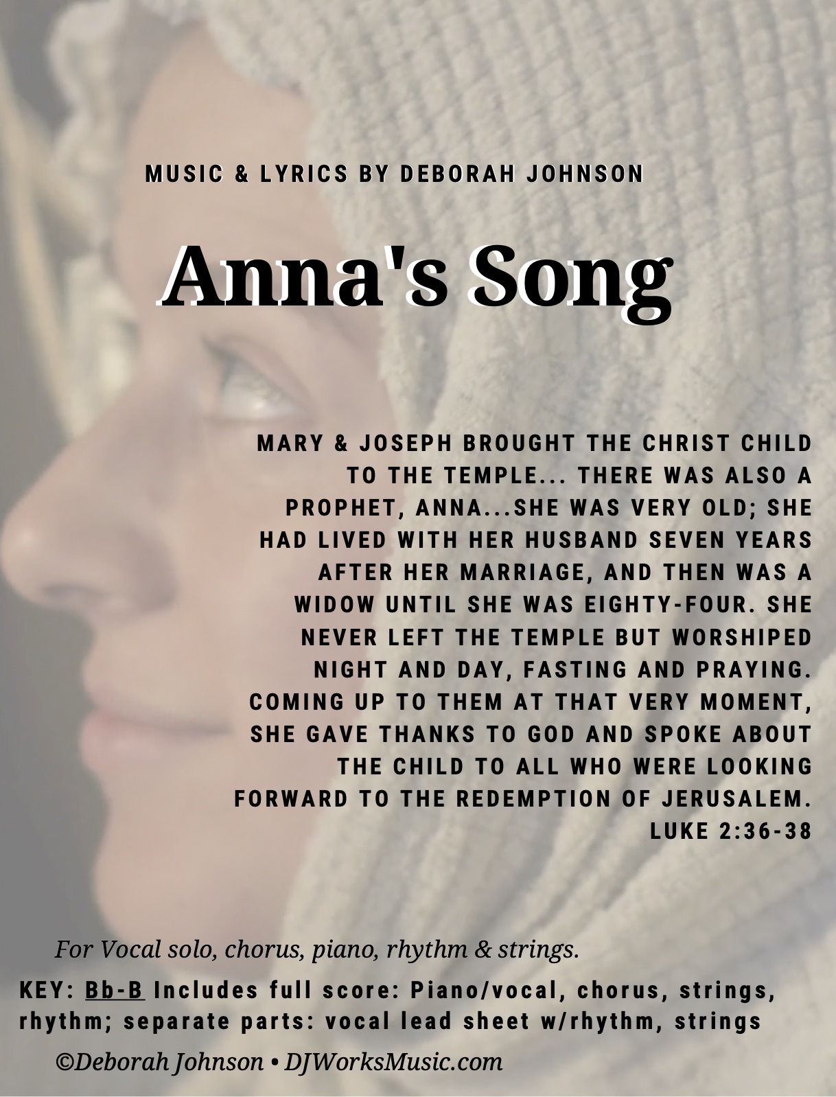 Anna's Song-Sheet Music cover