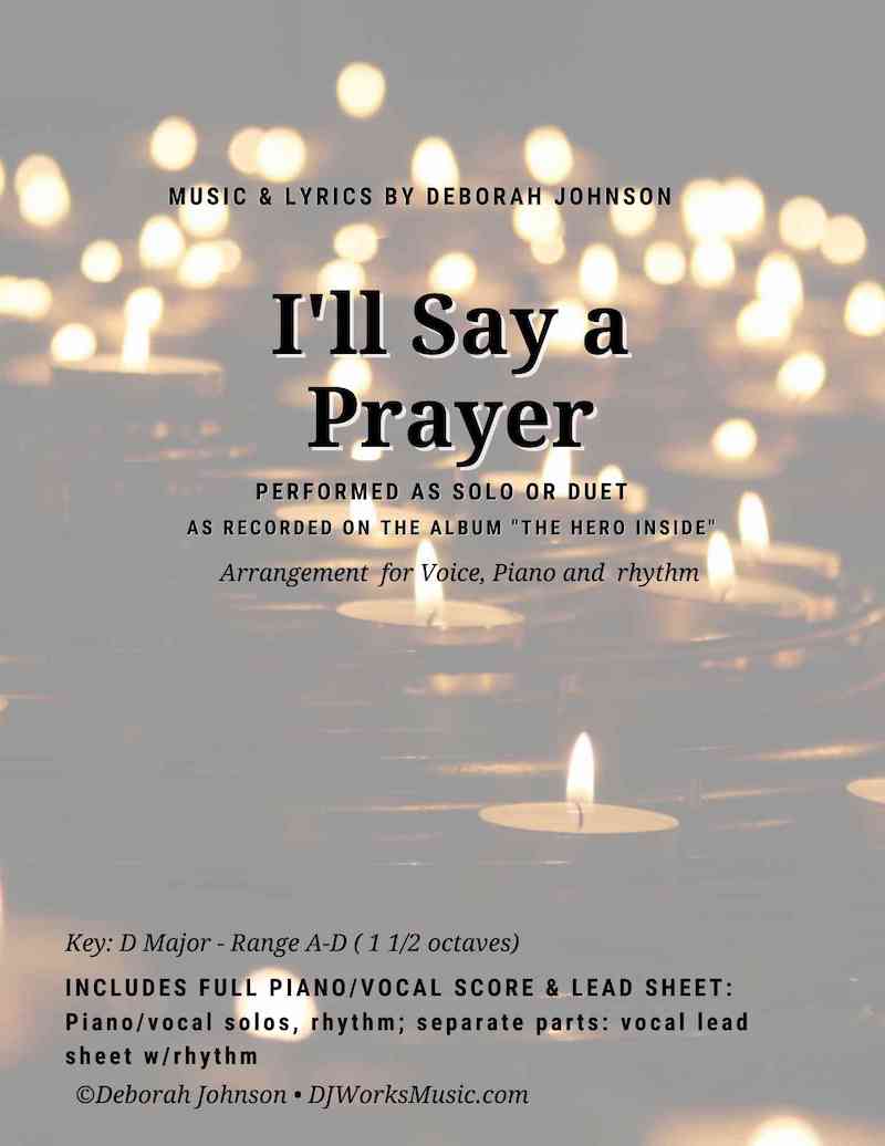 I'll Say a Prayer-Deborah Johnson Cover